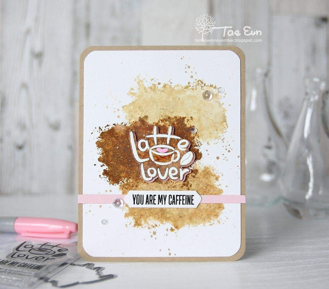Altenew Stamp & Die Bundle Coffeeholic Stamp & Die Bundle