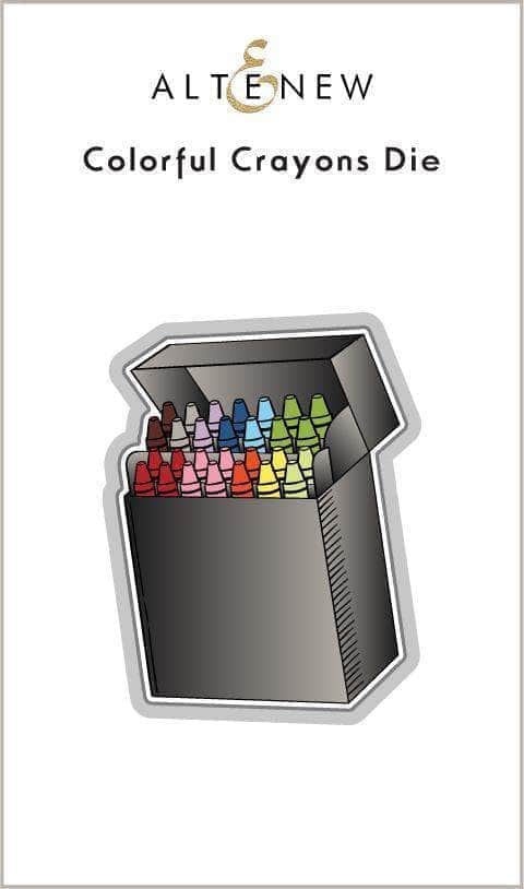 Altenew Stamp & Die Bundle Colorful Crayons