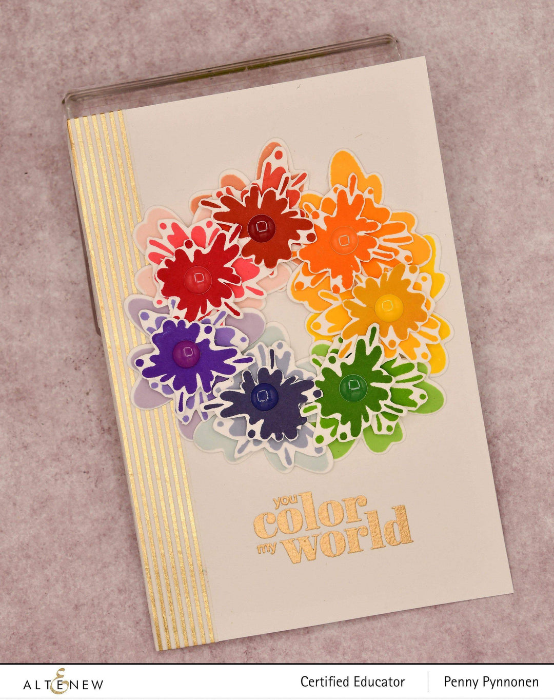 Altenew Stamp & Die Bundle Colorful Soul Stamp & Die Bundle