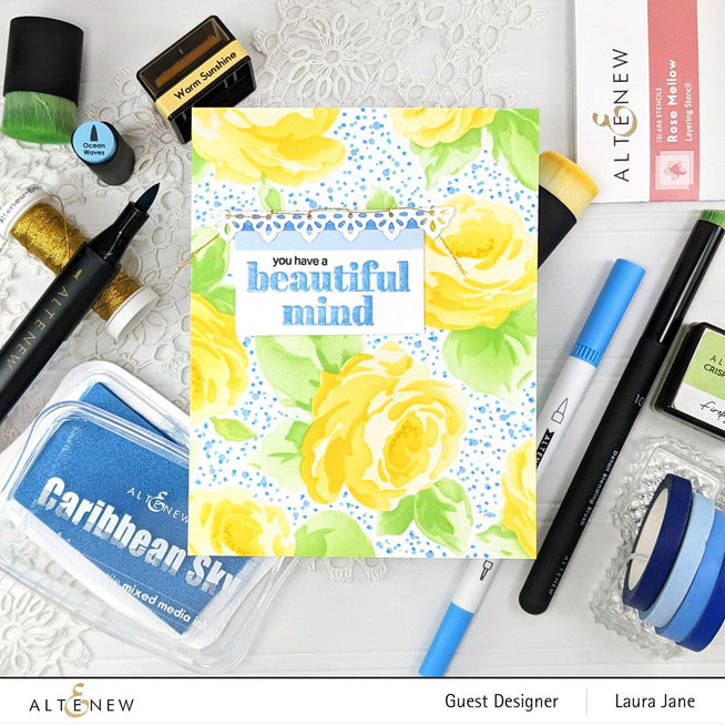 Altenew Stamp & Die Bundle Colorful Soul Stamp & Die Bundle