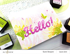 Altenew Stamp & Die Bundle Cross Stitch Flower Stamp & Die Bundle