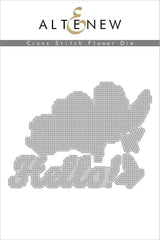 Altenew Stamp & Die Bundle Cross Stitch Flower