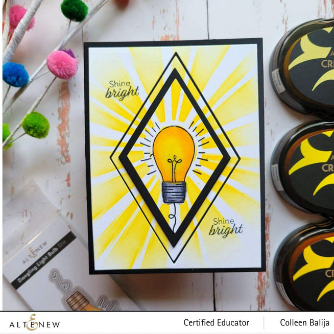 Altenew Stamp & Die Bundle Dangling Light Bulb Stamp & Die Bundle