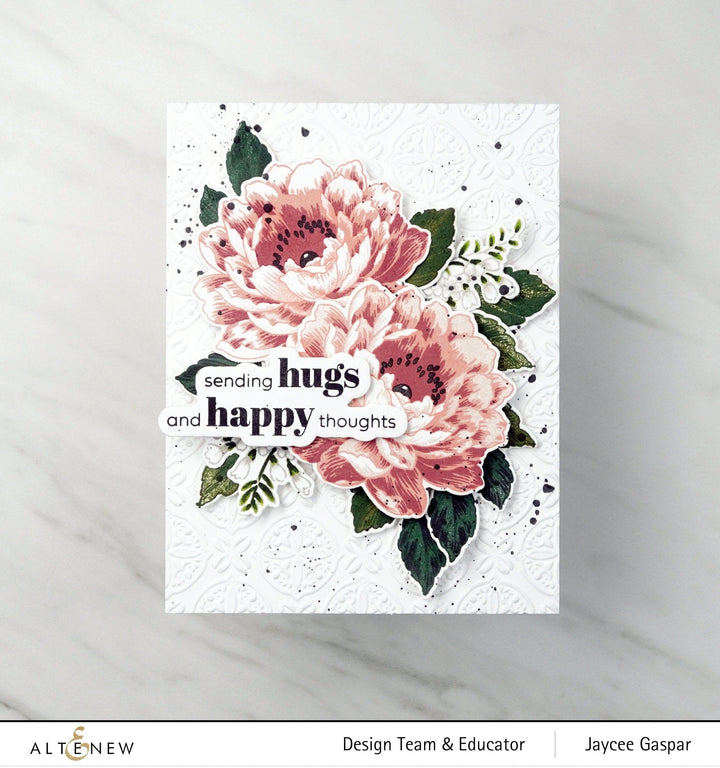 Altenew Hot Foil Plate & Die Bundle Delightful Day