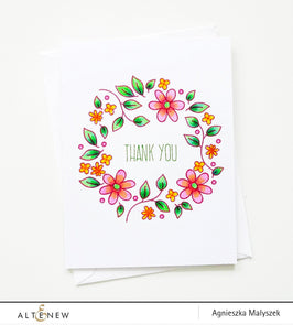 Altenew Stamp & Die Bundle Doodle Blooms Stamp & Die Bundle