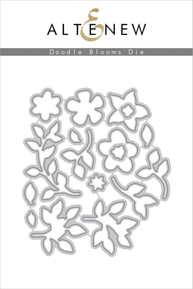 Altenew Stamp & Die Bundle Doodle Blooms