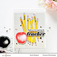 Altenew Stamp & Die Bundle Educators Rule Stamp & Die Bundle