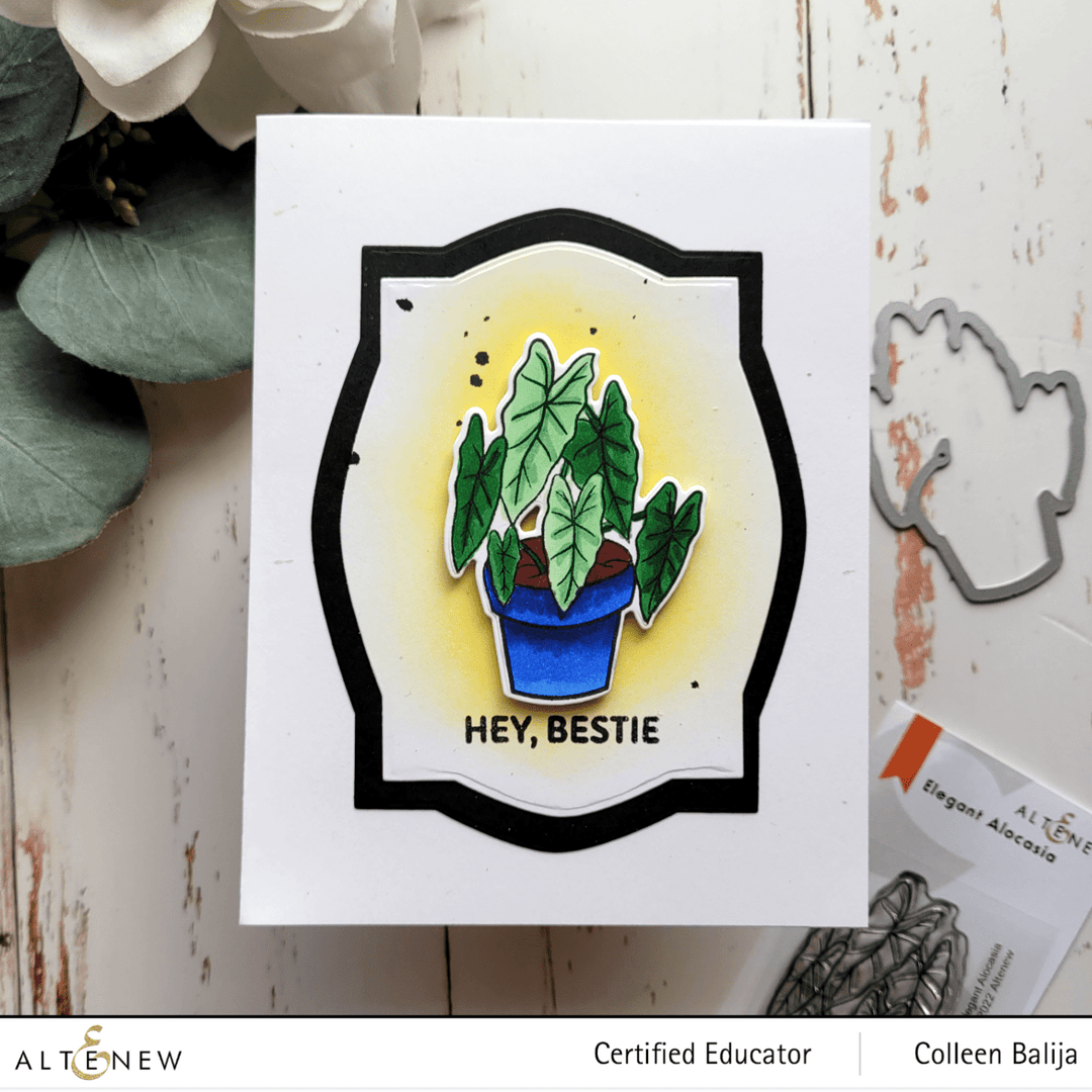 Altenew Stamp & Die Bundle Elegant Alocasia Stamp & Die Bundle