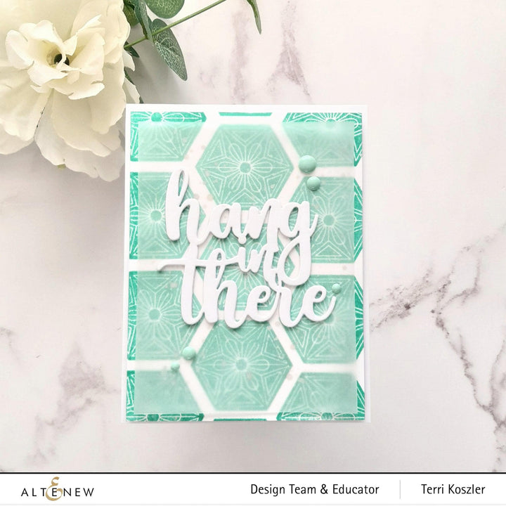 Altenew Stamp & Die Bundle Embellished Hexagon Stamp & Die Bundle