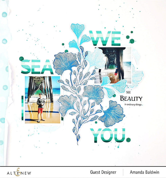 Altenew Stamp & Die Bundle Enchanting Beauty Stamp & Die Bundle