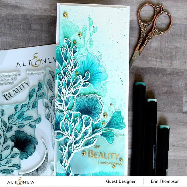 Altenew Stamp & Die Bundle Enchanting Beauty Stamp & Die Bundle