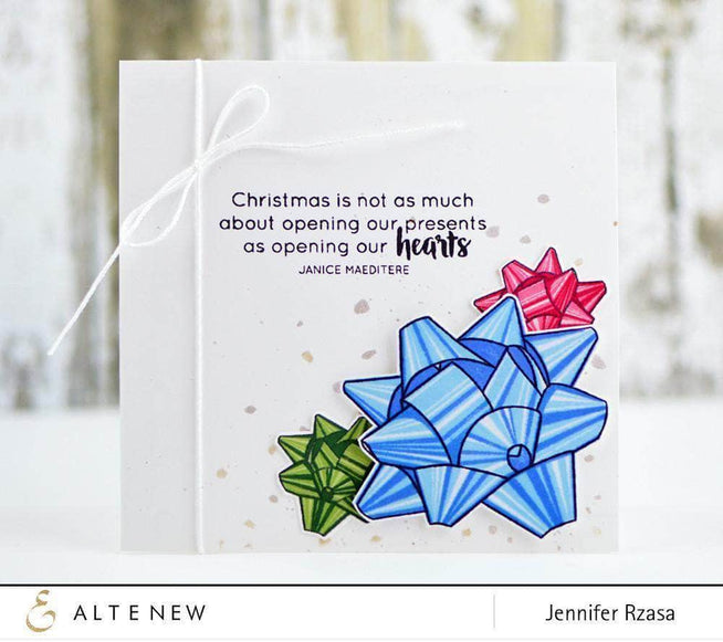 Altenew Stamp & Die Bundle Fan Favorites: Bells and Bows Complete Stamp & Die Bundle