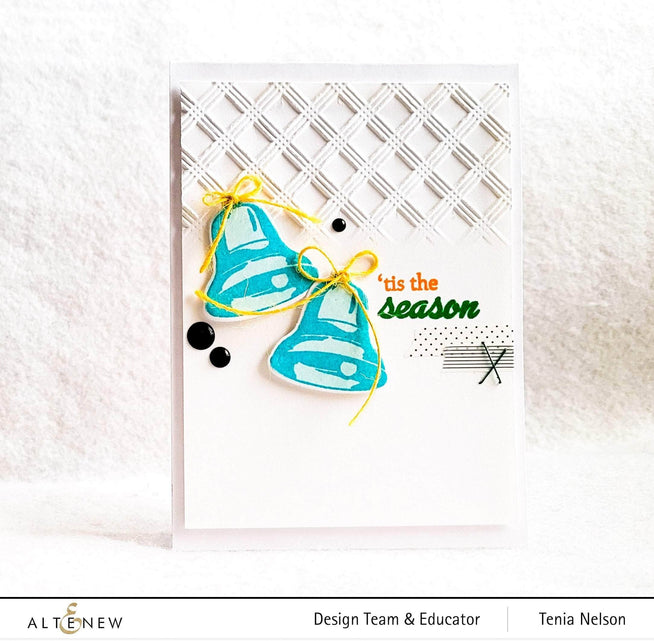 Altenew Stamp & Die Bundle Fan Favorites: Bells and Bows Complete Stamp & Die Bundle