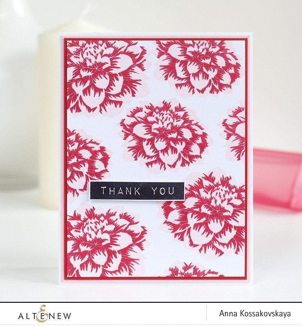 Altenew Stamp & Die Bundle Fan Favorites: Dahlia Blossoms Complete Stamp & Die Bundle