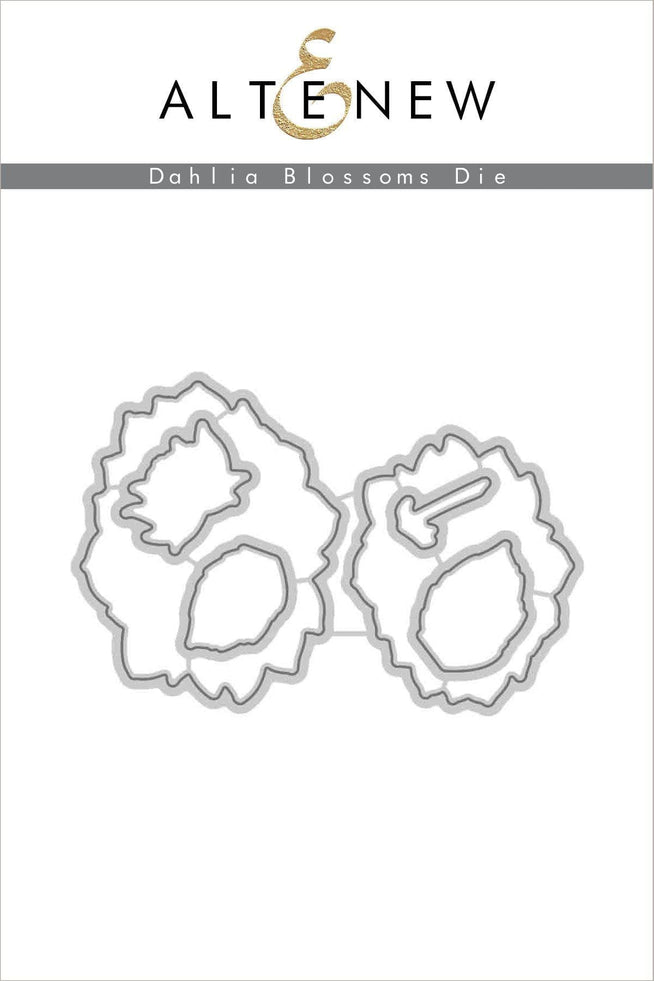Altenew Stamp & Die Bundle Fan Favorites: Dahlia Blossoms Complete Stamp & Die Bundle