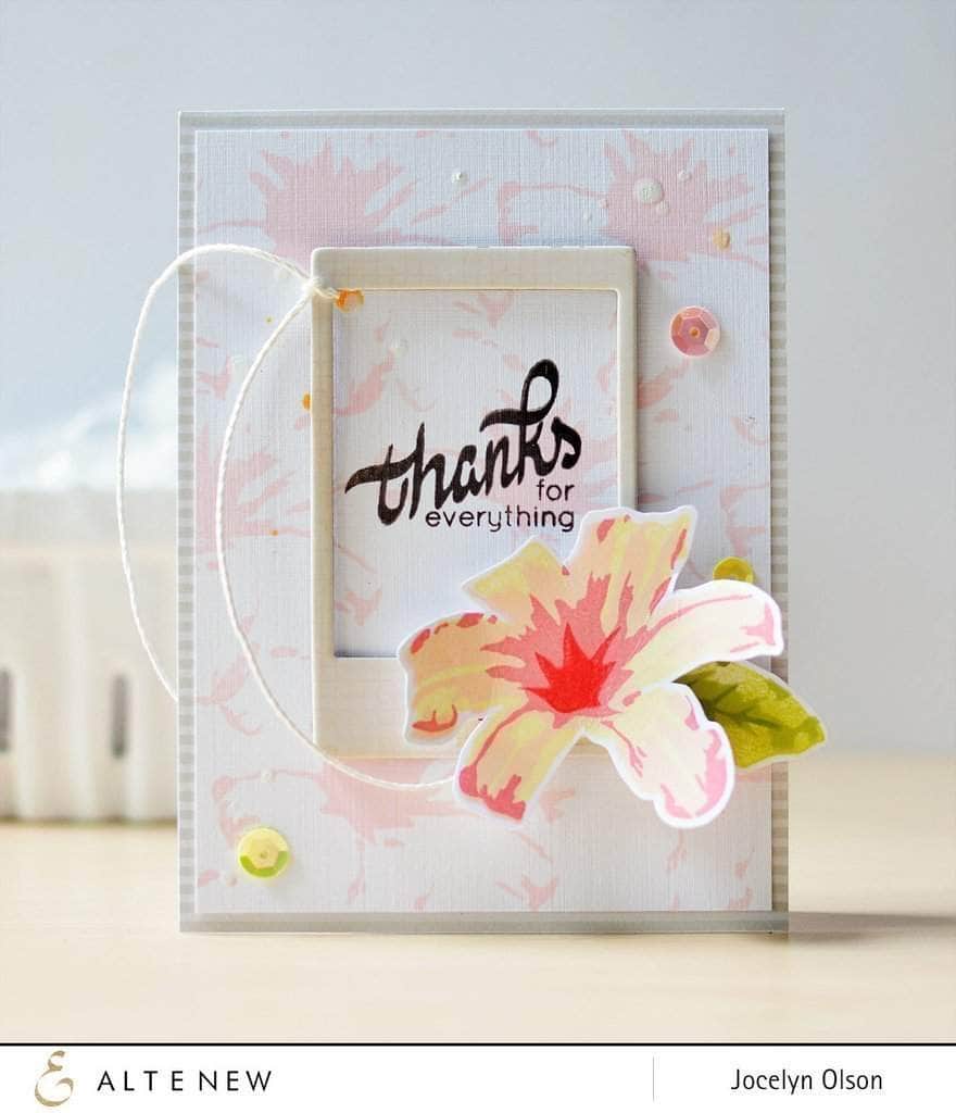 Altenew Stamp & Die Bundle Fan Favorites: Layered Lily Complete Stamp & Die Bundle