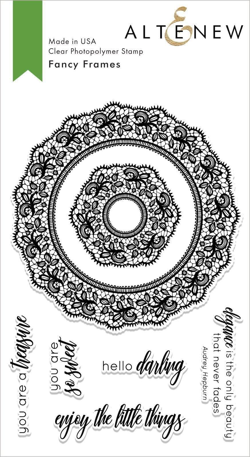 Altenew Stamp & Die Bundle Fancy Frames