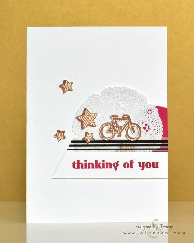Altenew Stamp & Die Bundle Faux Veneer Stamp & Die Bundle