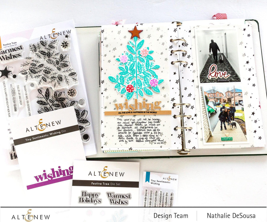 Altenew Stamp & Die Bundle Festive Tree Complete Bundle