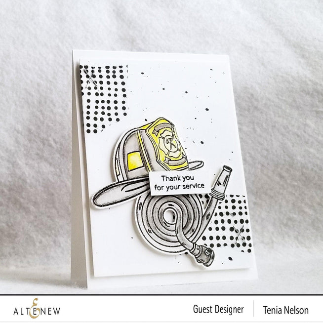Altenew Stamp & Die Bundle Firefighter Heroes Stamp & Die Bundle