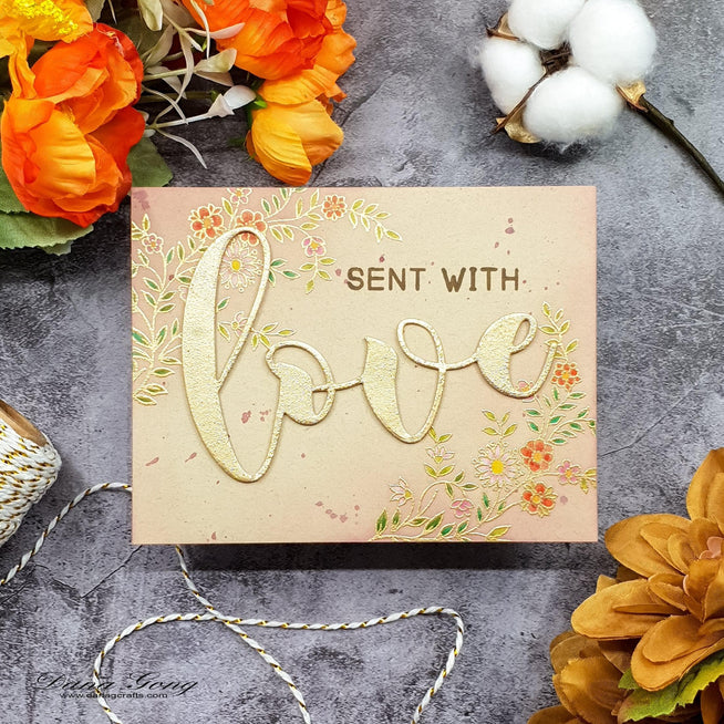 Altenew Stamp & Die Bundle Flower Vine Stamp & Die Bundle