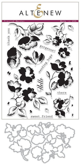 Altenew Stamp & Die Bundle Frosted Garden Stamp & Die Bundle