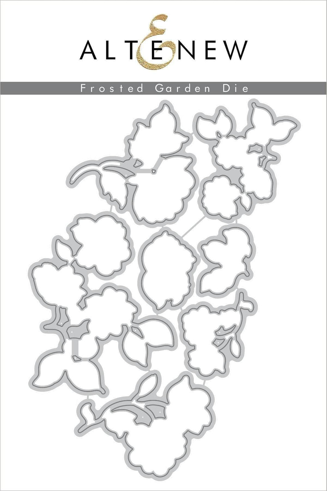 Altenew Stamp & Die Bundle Frosted Garden