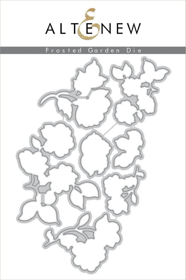 Altenew Stamp & Die Bundle Frosted Garden