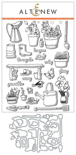 Altenew Stamp & Die Bundle Garden Grow Stamp & Die Bundle