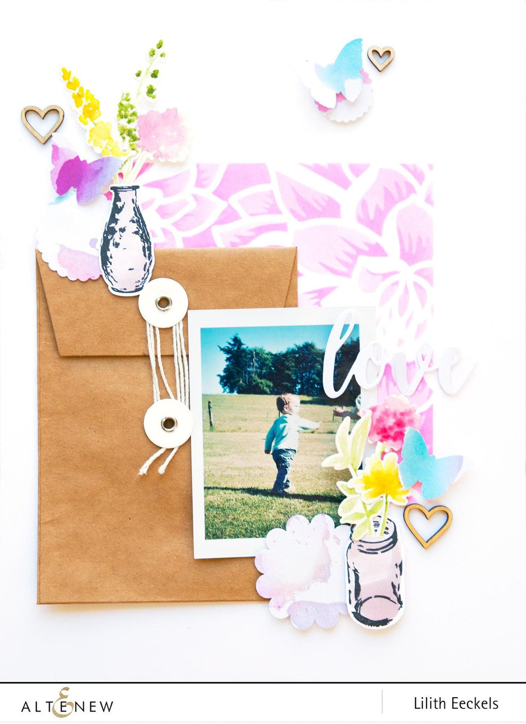 Altenew Stamp & Die Bundle Garden Silhouette Stamp & Die Bundle