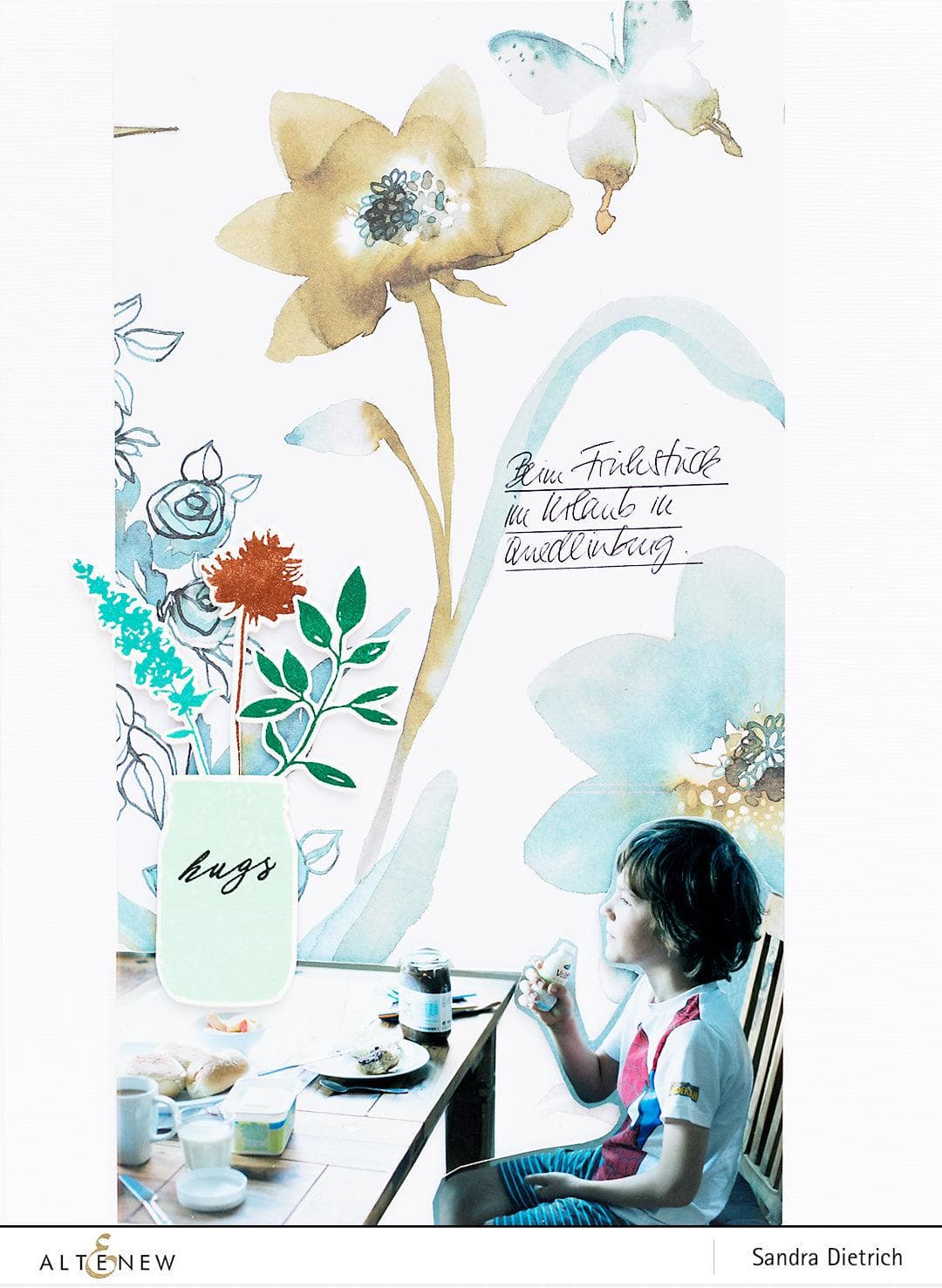 Altenew Stamp & Die Bundle Garden Silhouette Stamp & Die Bundle