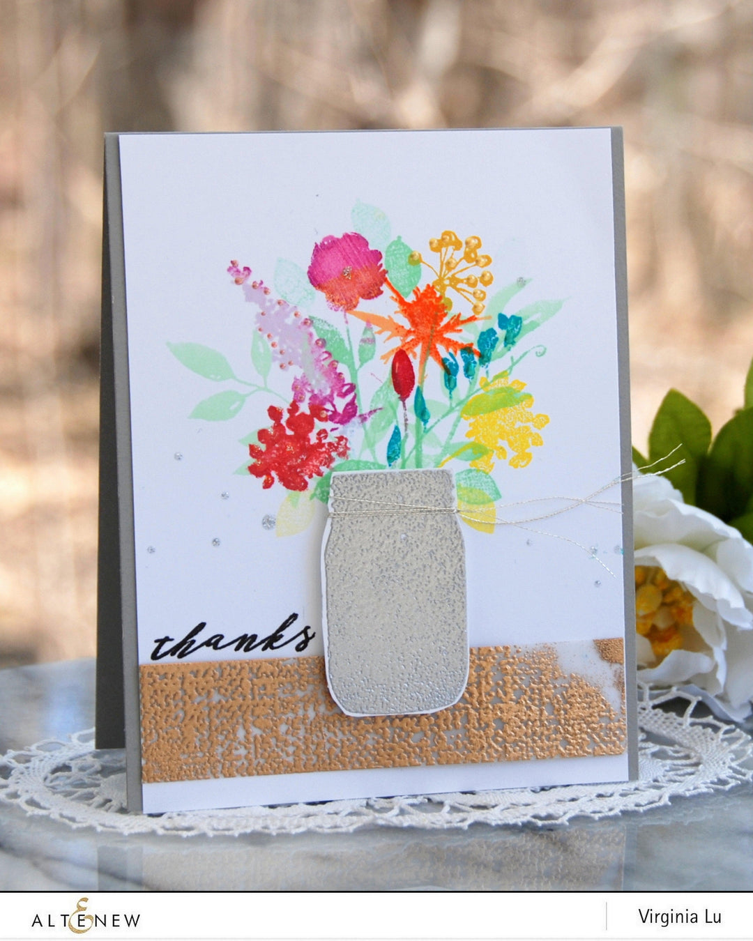 Altenew Stamp & Die Bundle Garden Silhouette Stamp & Die Bundle