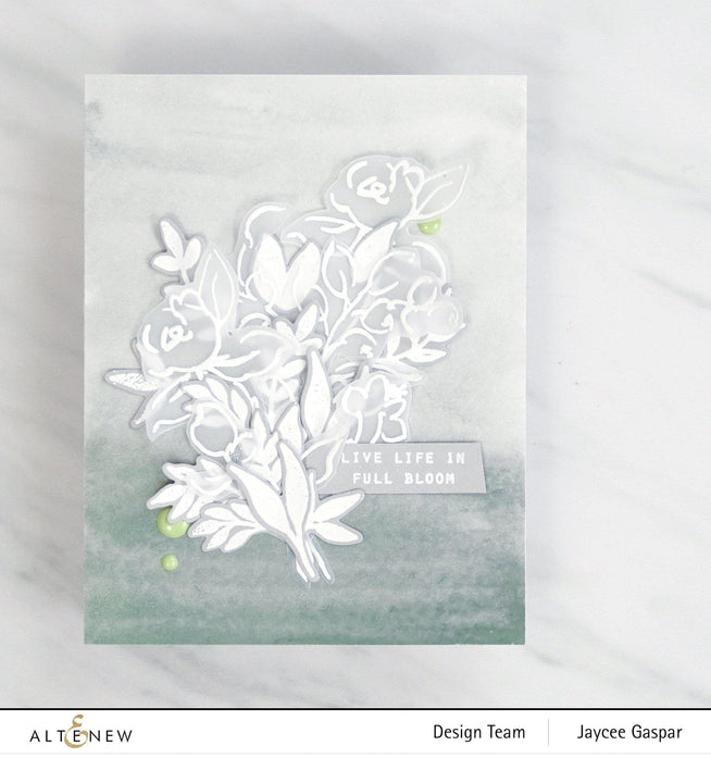 Altenew Stamp & Die Bundle Golden Garden Stamp & Die Bundle