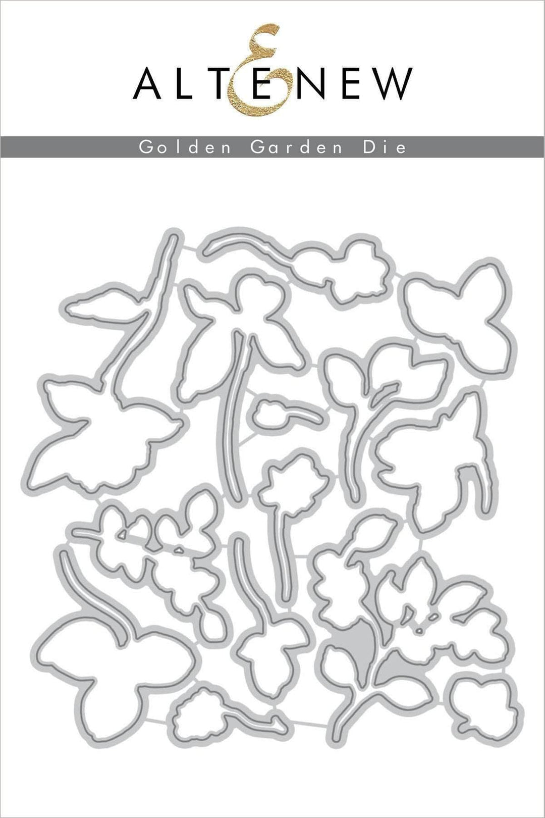 Altenew Stamp & Die Bundle Golden Garden