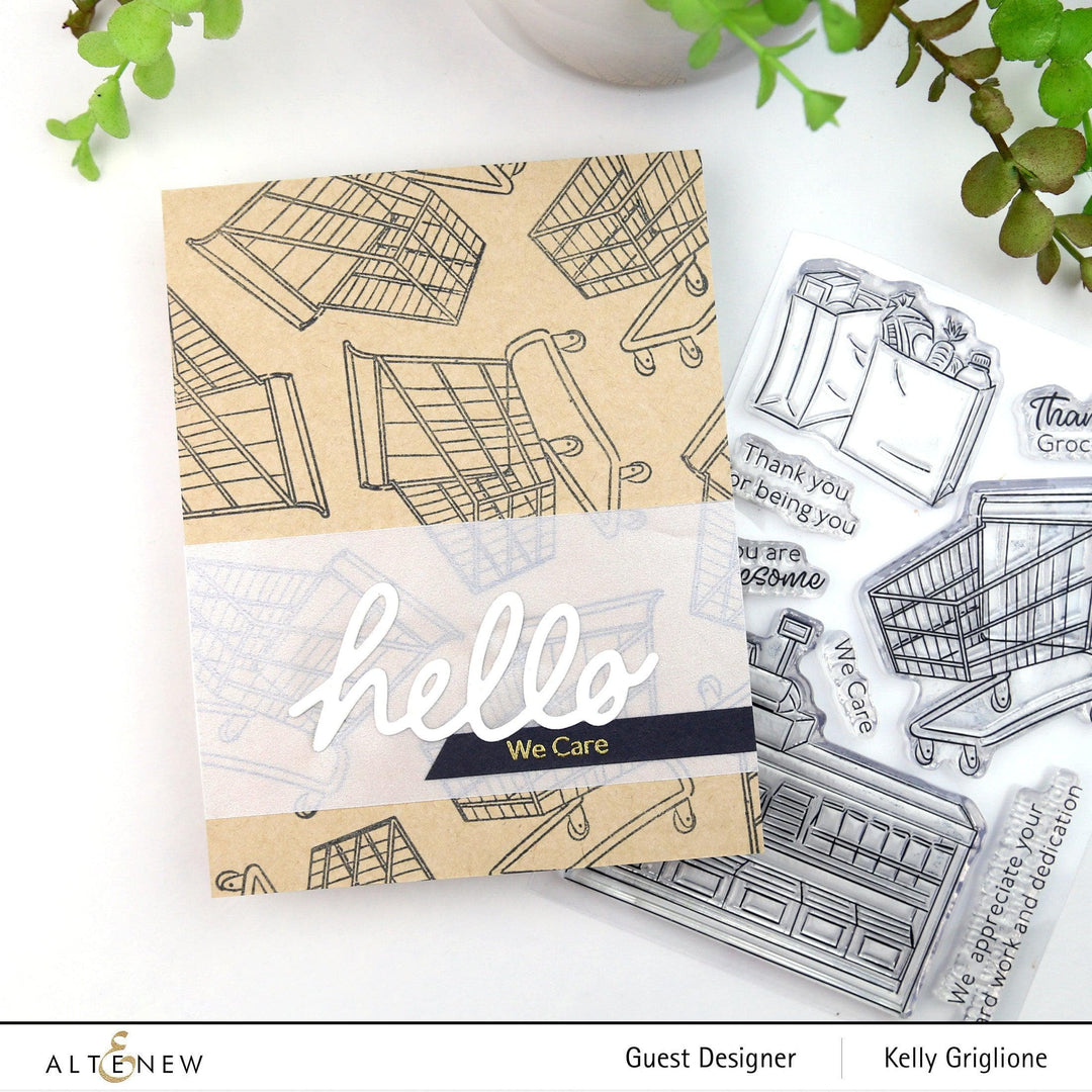 Altenew Stamp & Die Bundle Grocery Heroes Stamp & Die Bundle