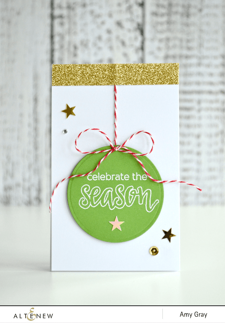 Altenew Stamp & Die Bundle Halftone Holidays Stamp & Die Bundle