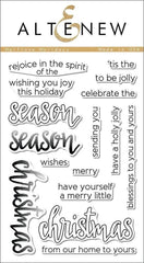 Altenew Stamp & Die Bundle Halftone Holidays