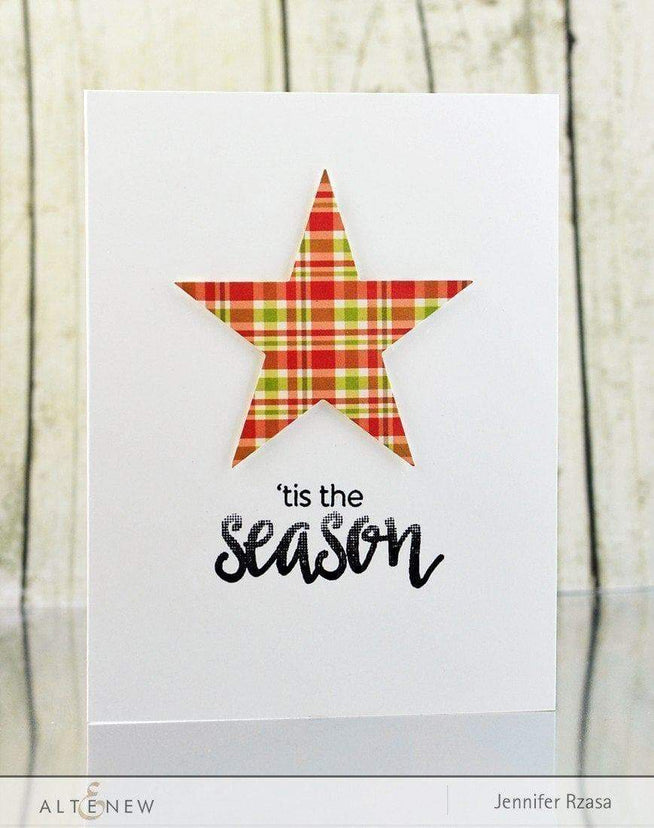 Altenew Stamp & Die Bundle Halftone Holidays Stamp & Die & Christmas Season Die Set Bundle