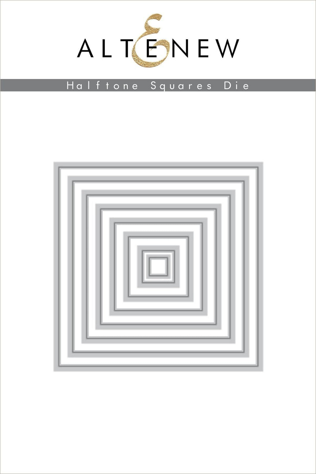 Altenew Stamp & Die Bundle Halftone Squares Stamp & Die Bundle