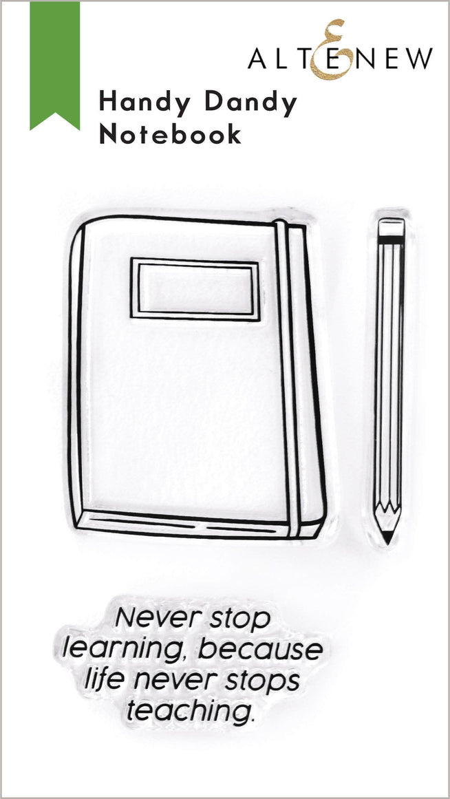 Altenew Stamp & Die Bundle Handy Dandy Notebook