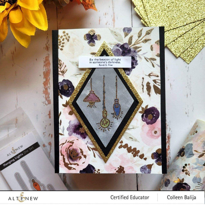 Altenew Stamp & Die Bundle Hanging Lights Stamp & Die Bundle