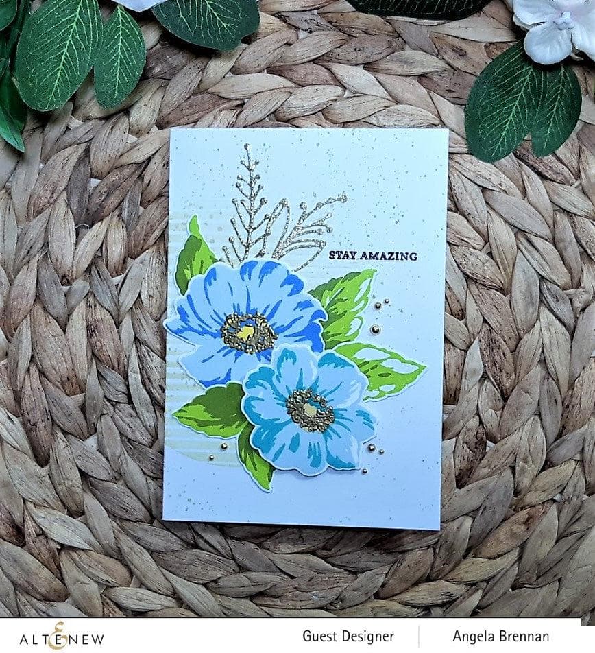 Altenew Stamp & Die Bundle Happy Flowers Stamp & Die Bundle