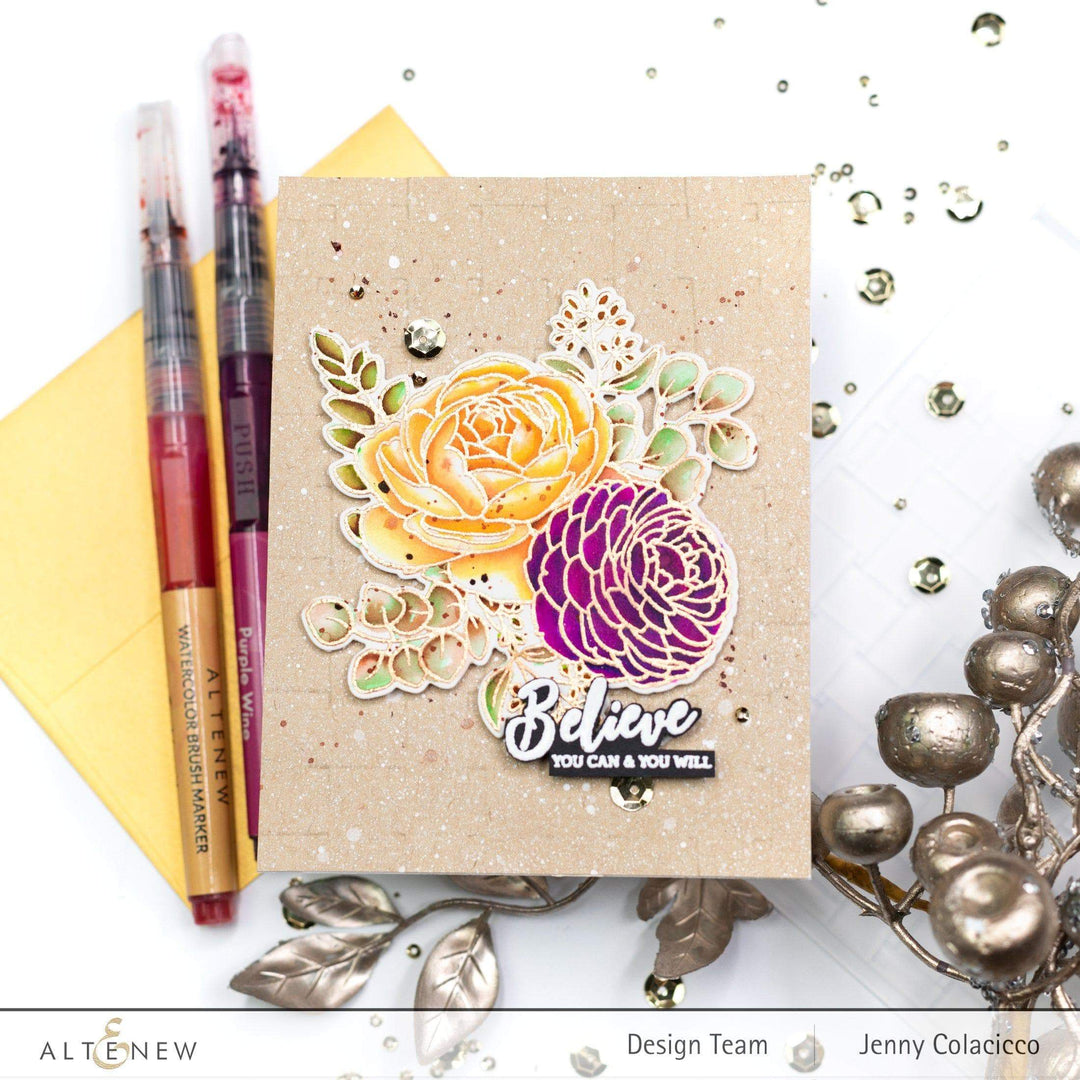 Altenew Stamp & Die Bundle Happy Petals Stamp & Die Bundle