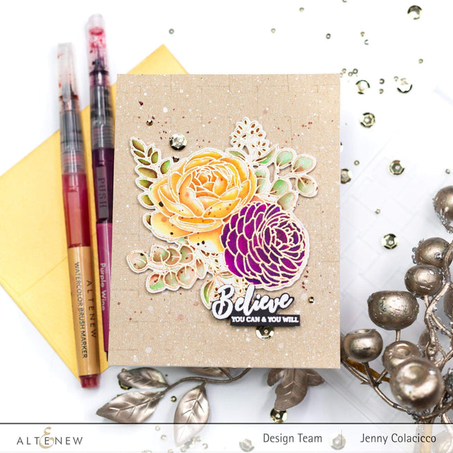 Altenew Stamp & Die Bundle Happy Petals Stamp & Die Bundle