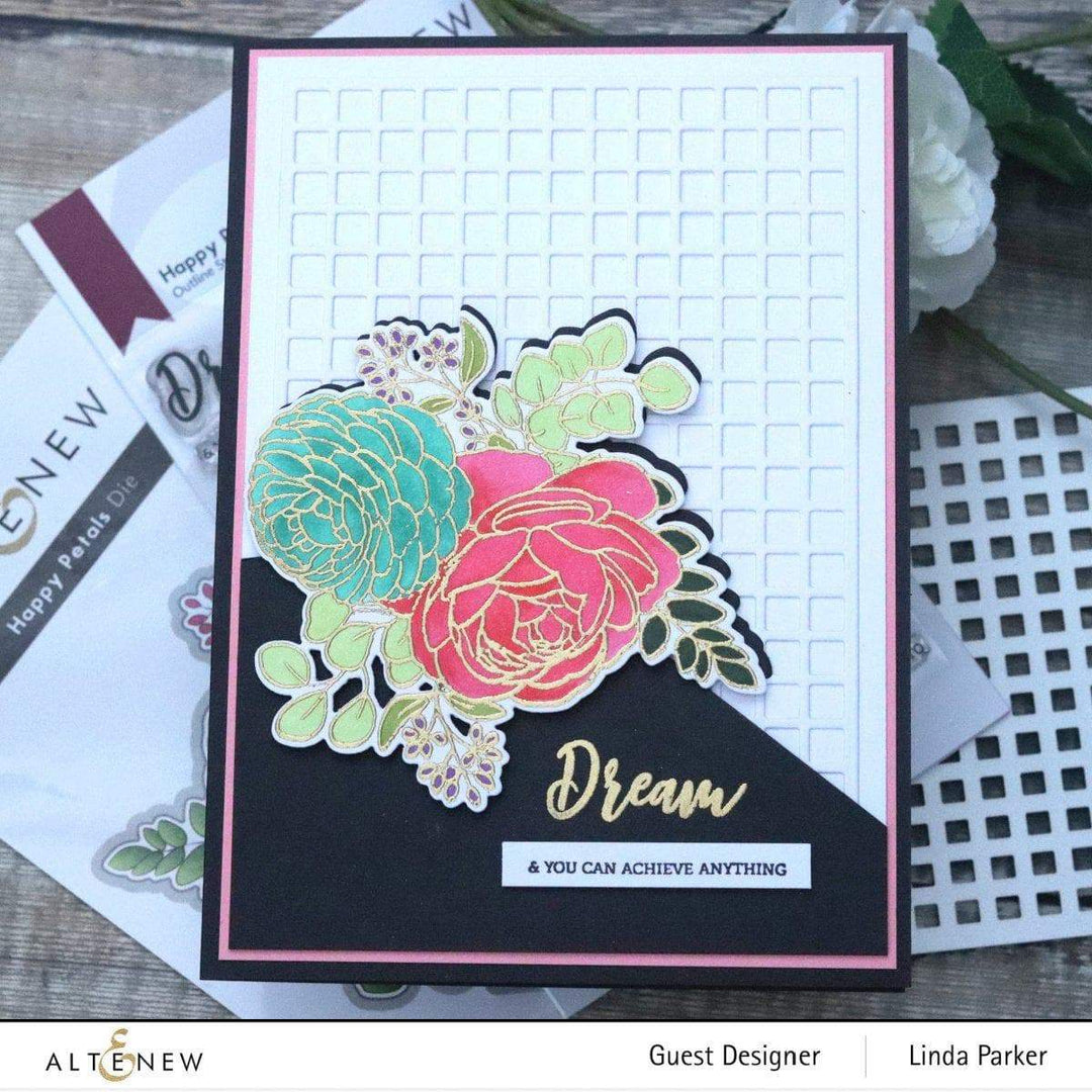Altenew Stamp & Die Bundle Happy Petals Stamp & Die Bundle