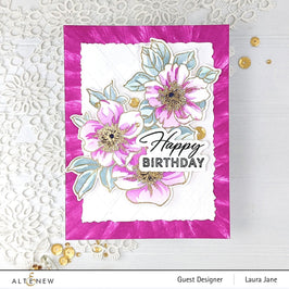 Altenew Stamp & Die Bundle Happy Sentiments Stamp & Die Bundle