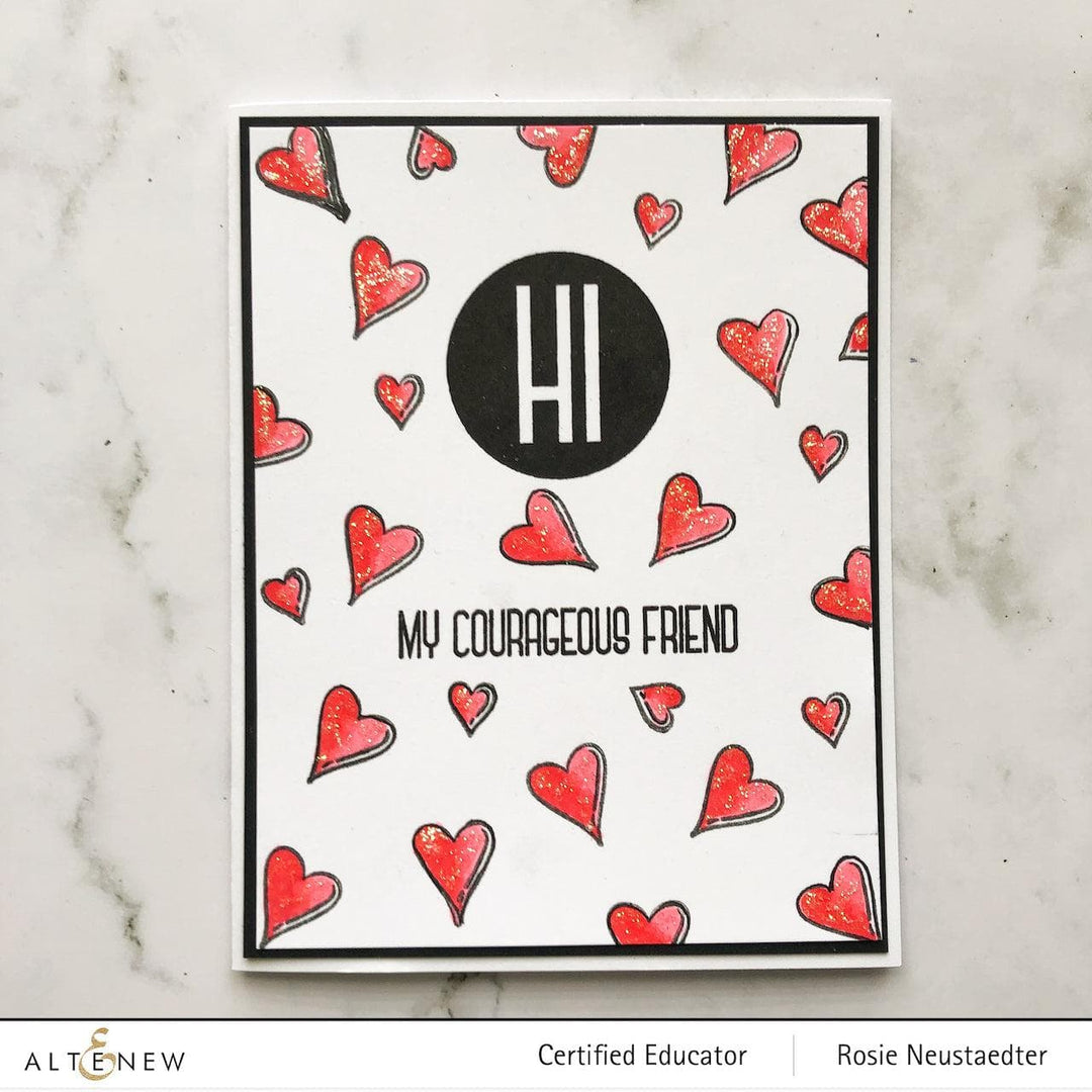 Altenew Stamp & Die Bundle Hello Friend Stamp & Die Bundle