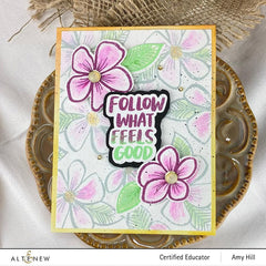 Altenew Stamp & Die Bundle Hug Life