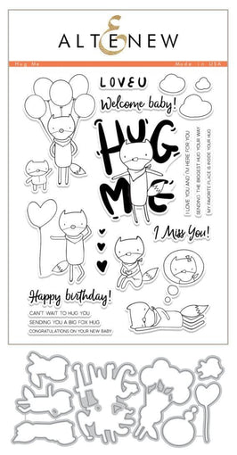 Altenew Stamp & Die Bundle Hug Me Stamp & Die Bundle