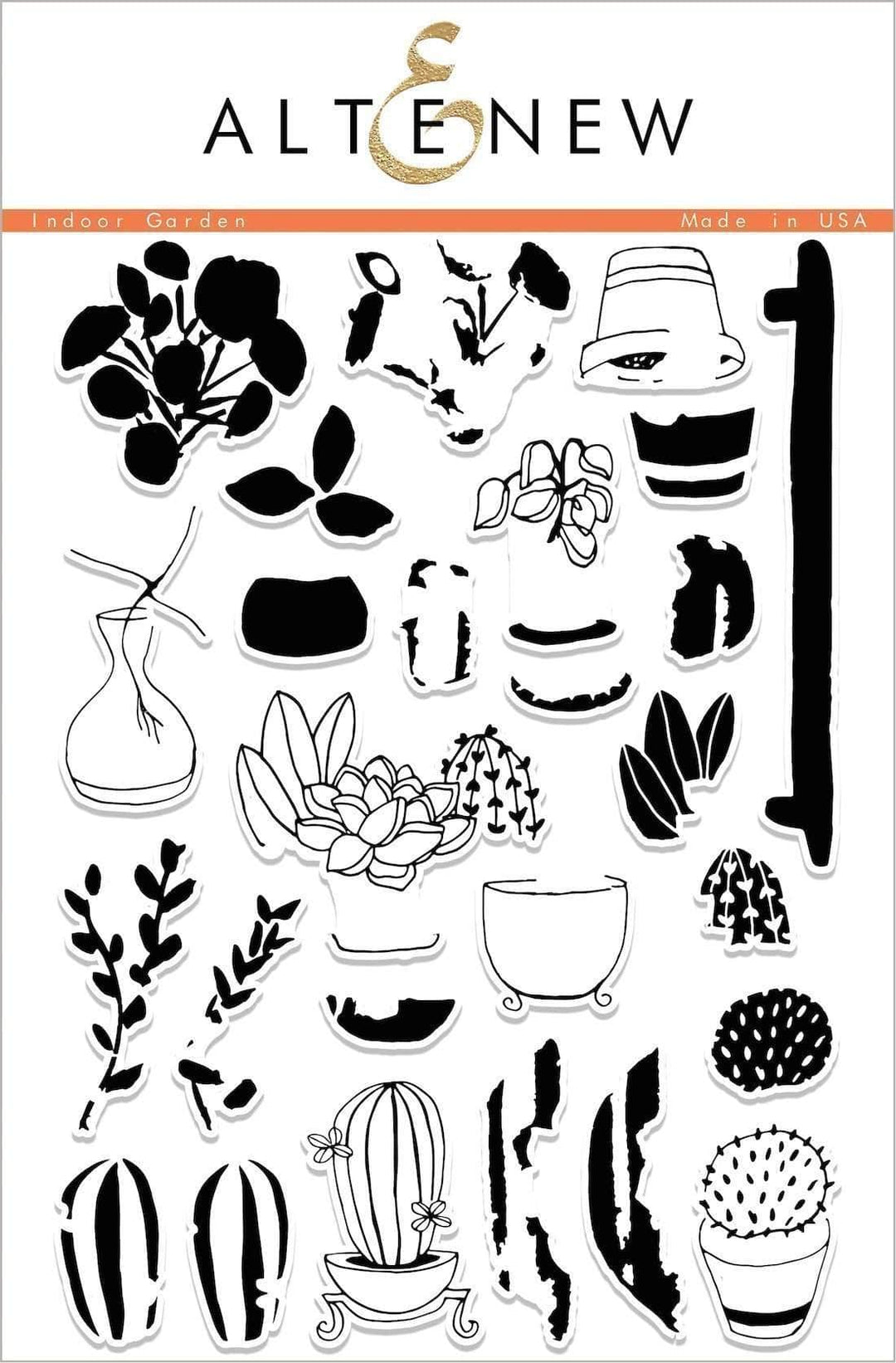 Altenew Stamp & Die Bundle Indoor Garden